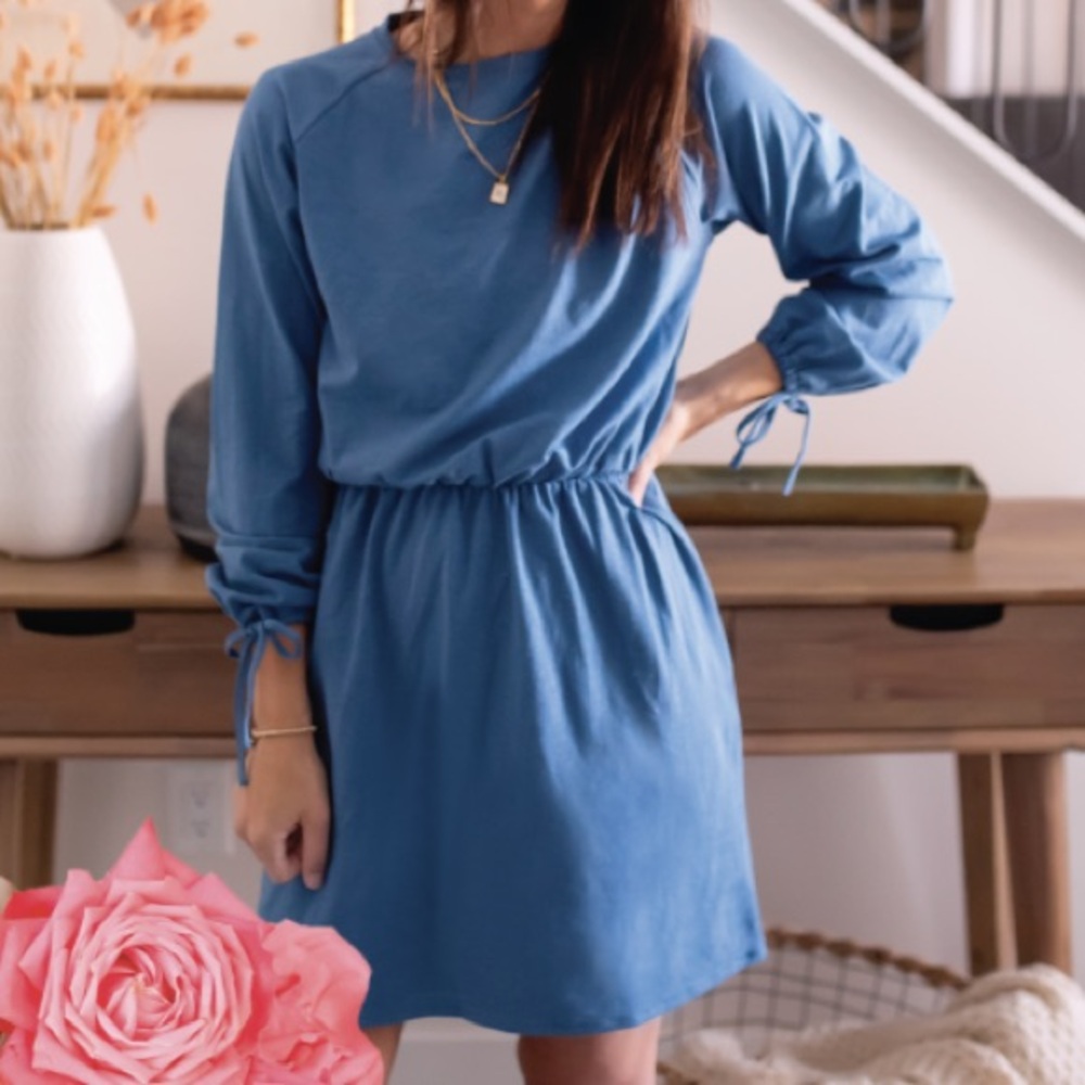 Smash + Tess Lilah Cargo Dress Blue